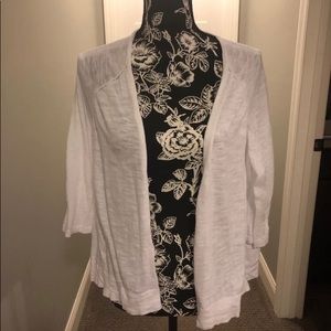 White Cardigan